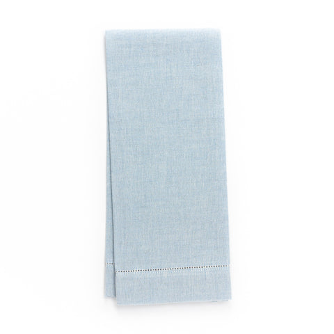Zodiaco Hemstitch Guest Towel, Blue